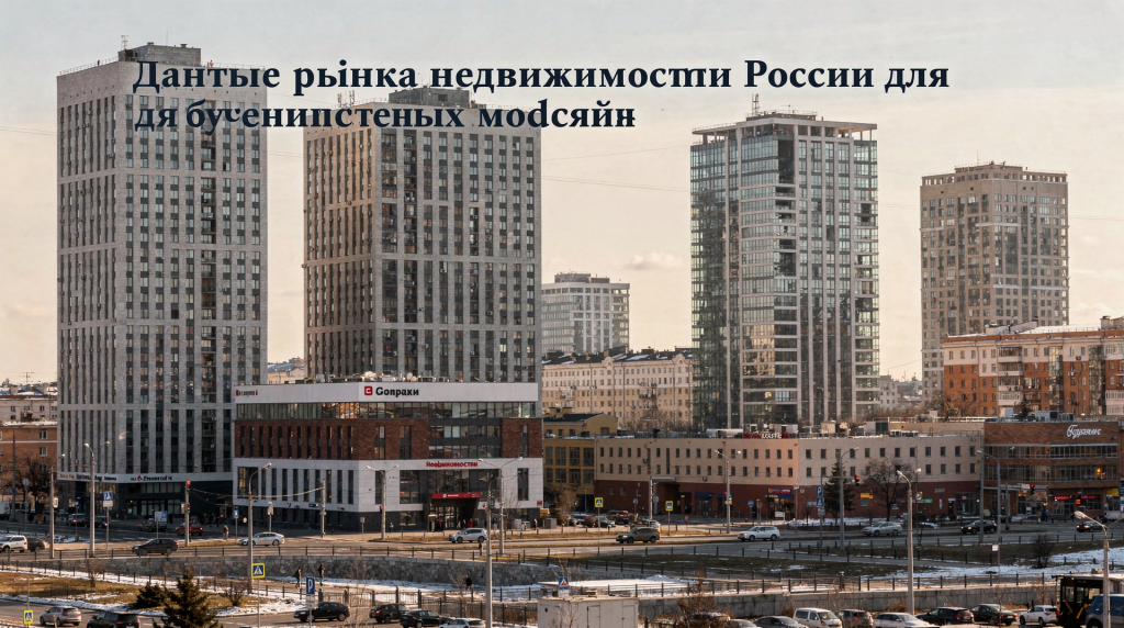 Данные рынка недвижимости России для обучения нейросетевых моделей